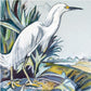 30% off (12x12”) Snowy White Egret signed giclee on canvas