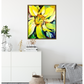 Sunflower (2018) (36x30”) Giclee on Canvas with Gold Floating Frame