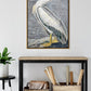 White Pelican (48x31”) Giclee on Canvas with Gold Floating Frame