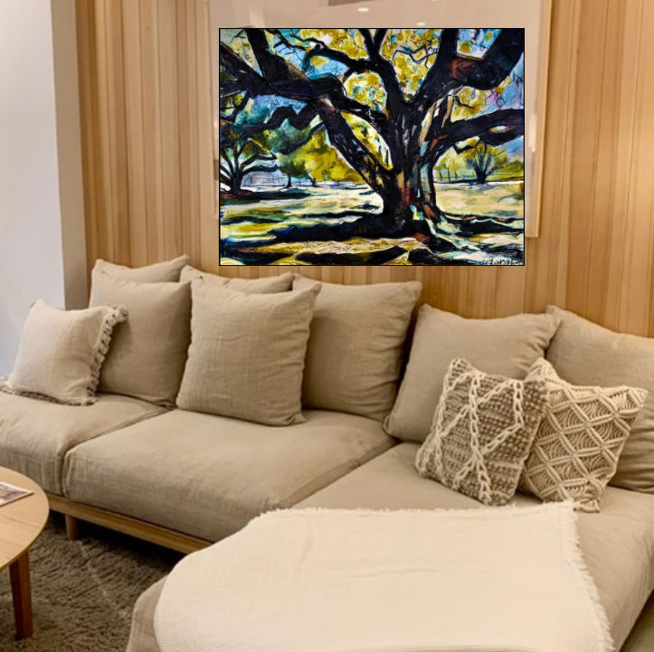 50% off (36x48”) Live Oak signed giclee on canvas