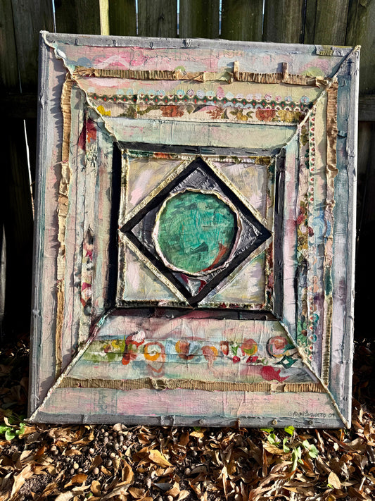 “Vintage Quilt Collage” (2007)