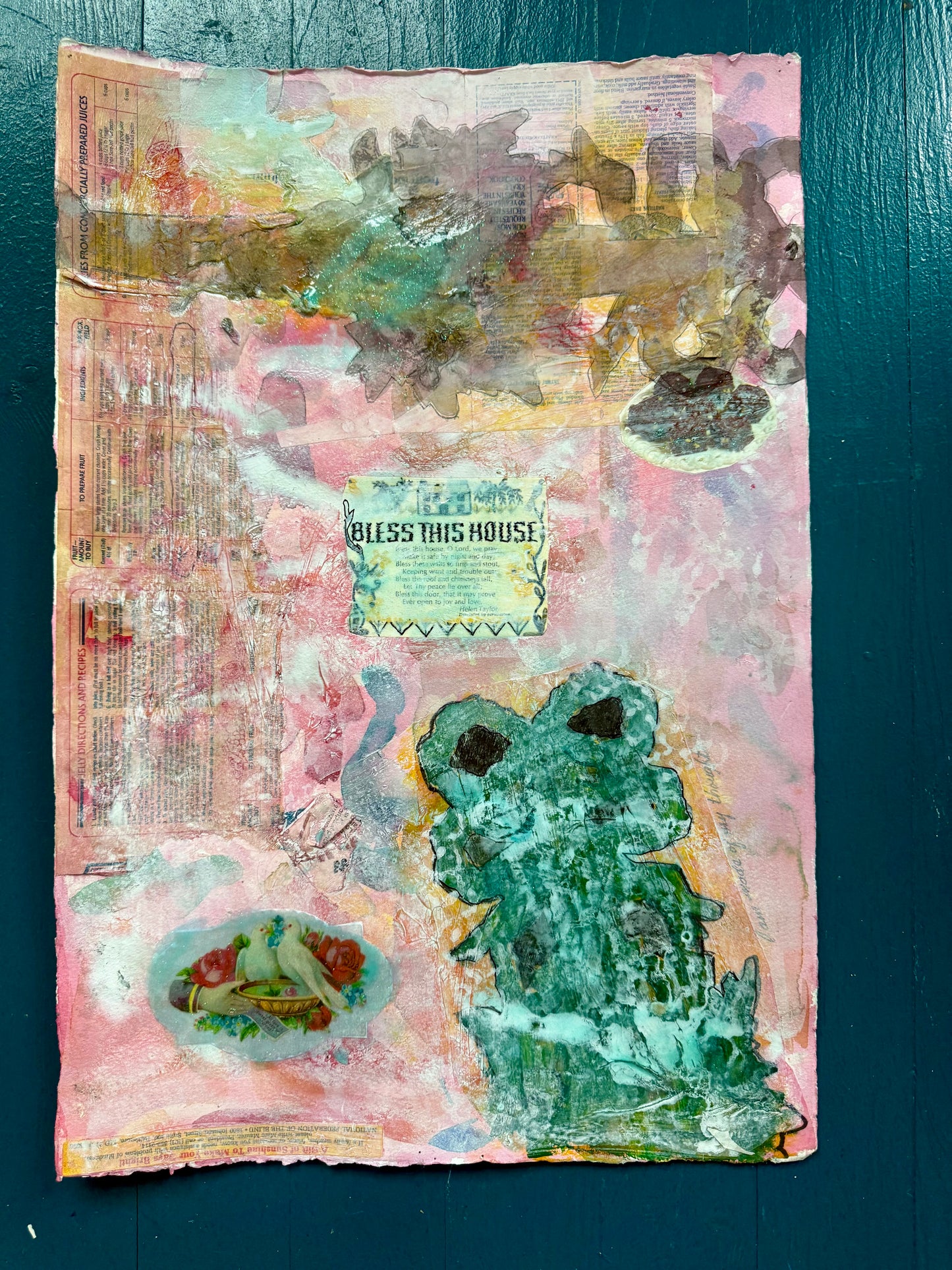 Vintage “Bless this House” Collage