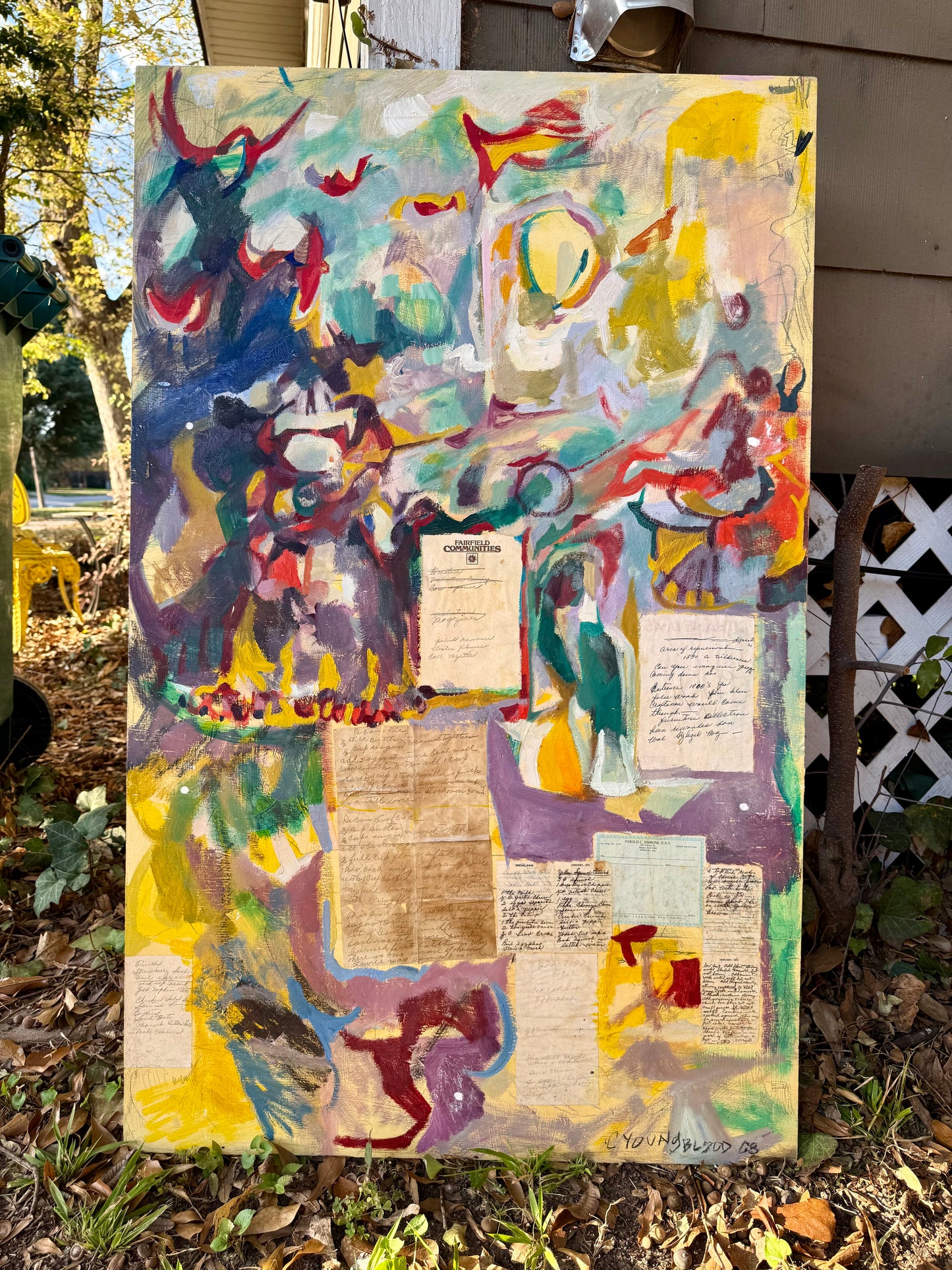 “Vintage Recipe Collage II” (2006)