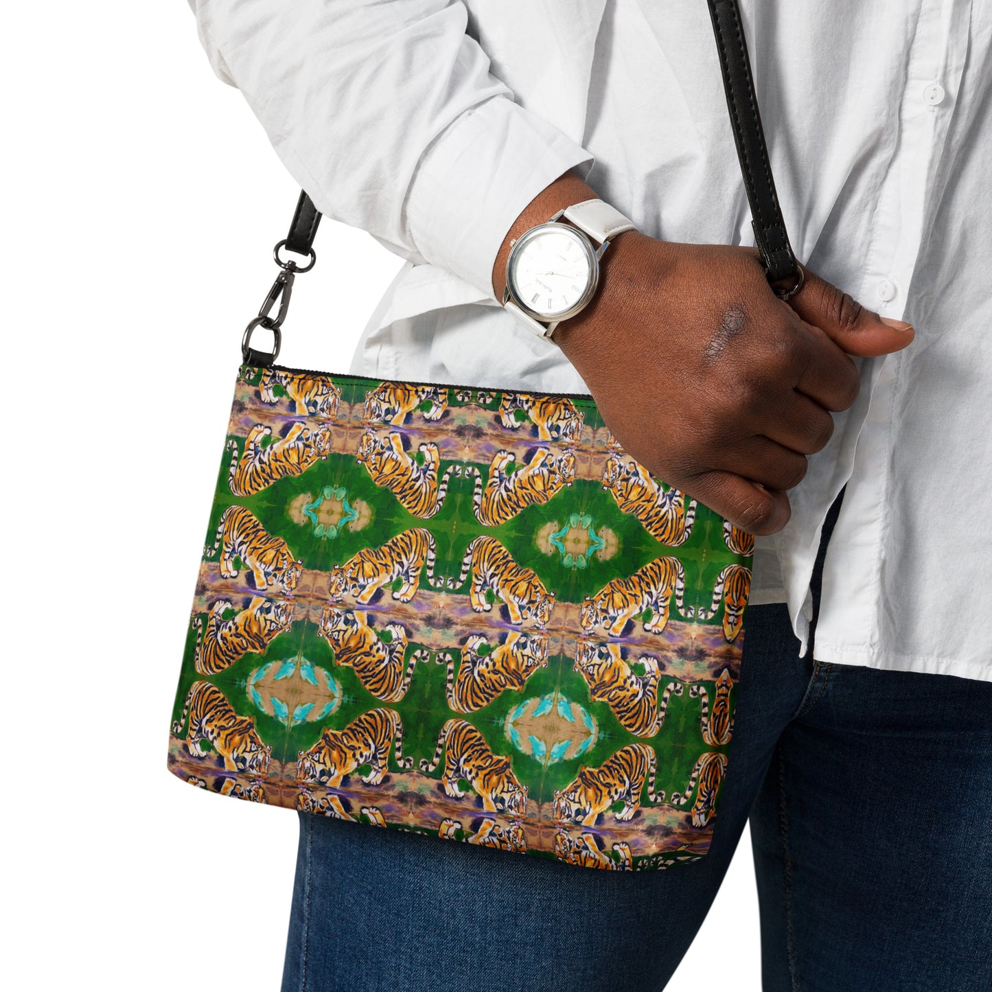 Tiger Reflections Crossbody bag