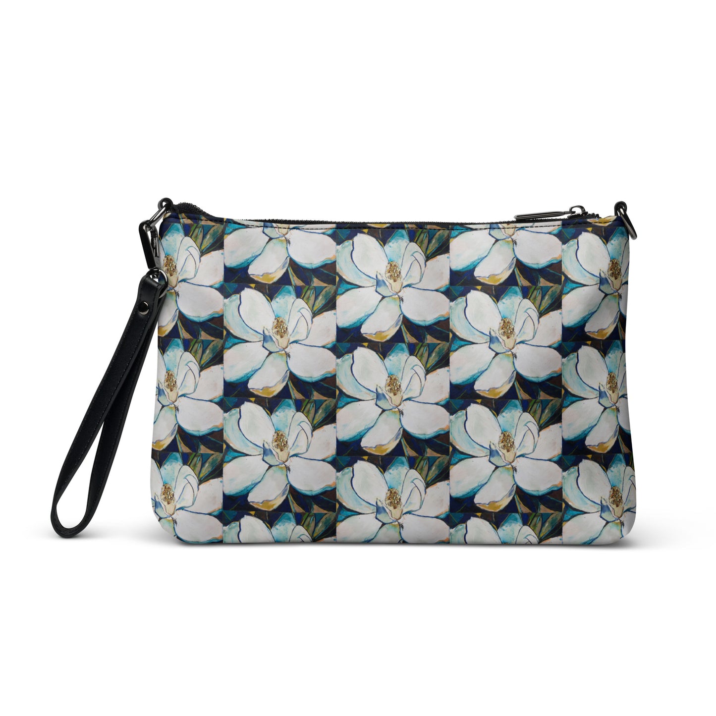 Indigo Magnolia Crossbody bag