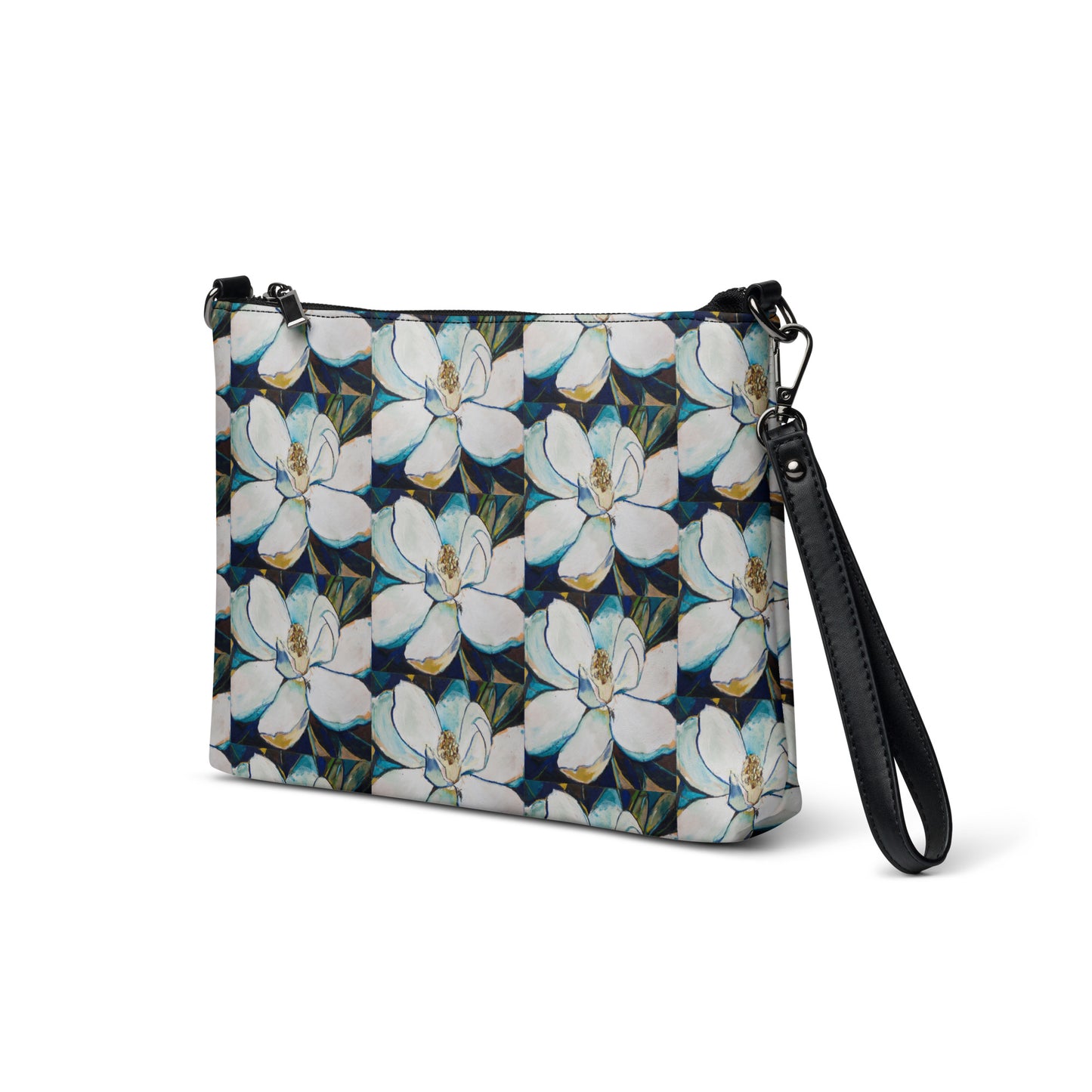 Indigo Magnolia Crossbody bag