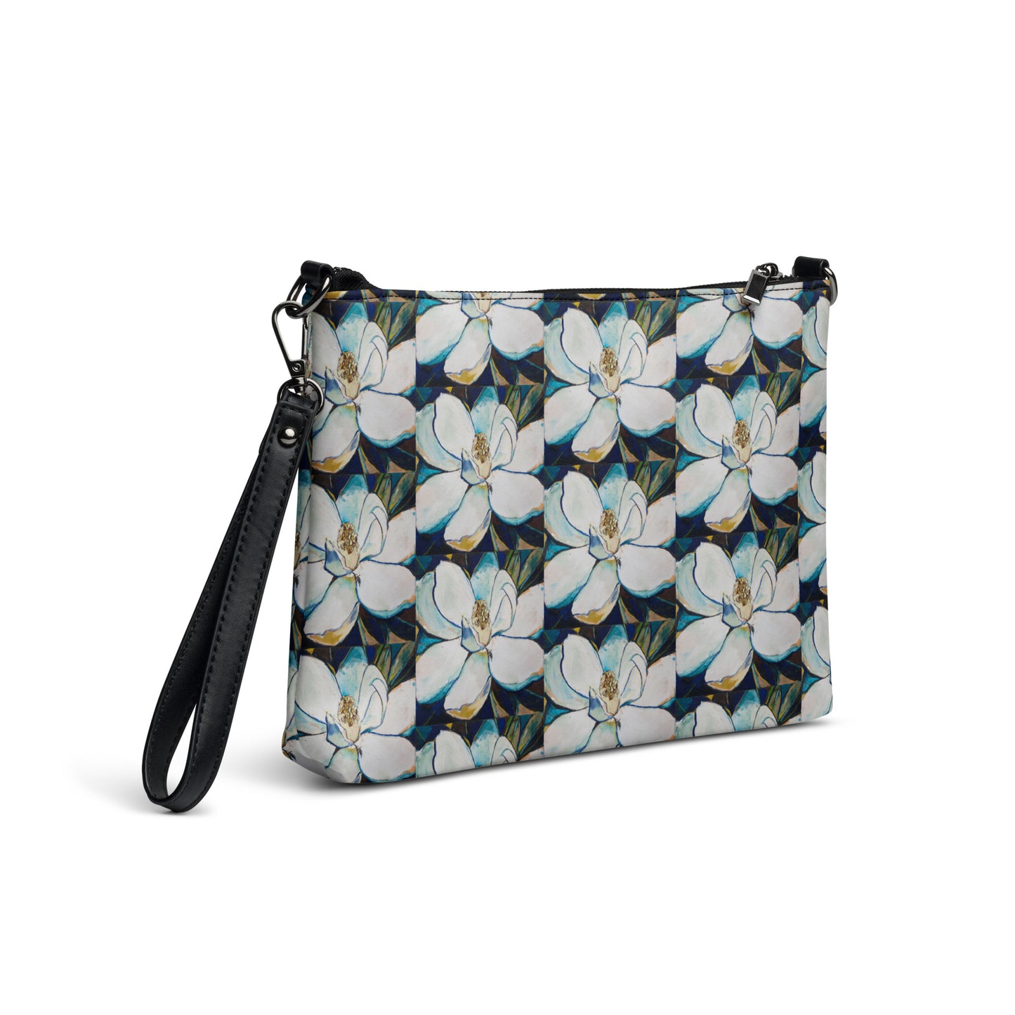 Indigo Magnolia Crossbody bag