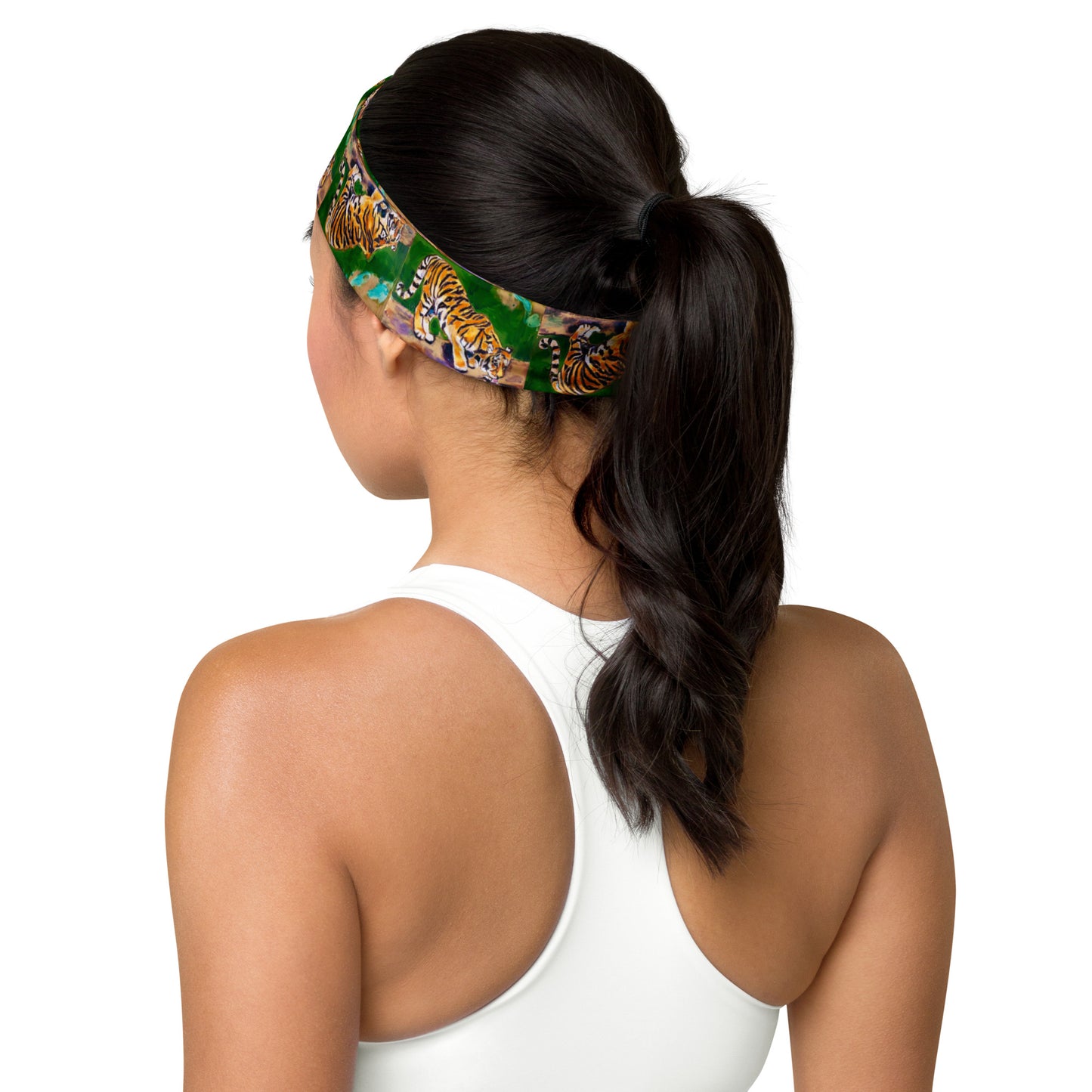 Tiger Reflections III Headband