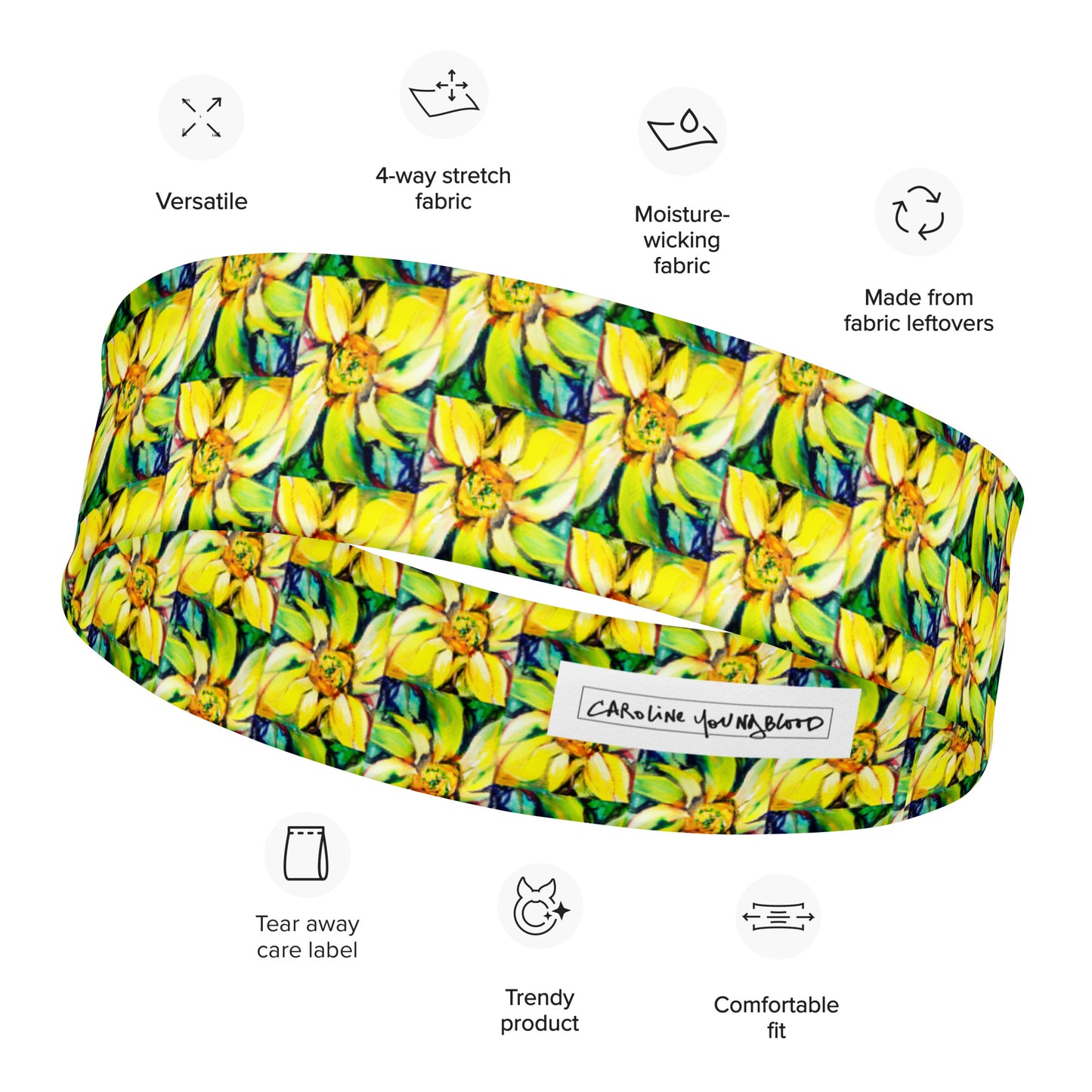 Bosco Sunflower Headband