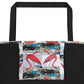 Flamingo Tango All-Over Print Large Tote Bag