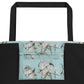 Gracious Cotton All-Over Print Large Tote Bag