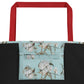 Gracious Cotton All-Over Print Large Tote Bag