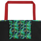 Green Dragonfly All-Over Print Large Tote Bag