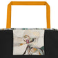 Neutral Magnolia All-Over Print Large Tote Bag