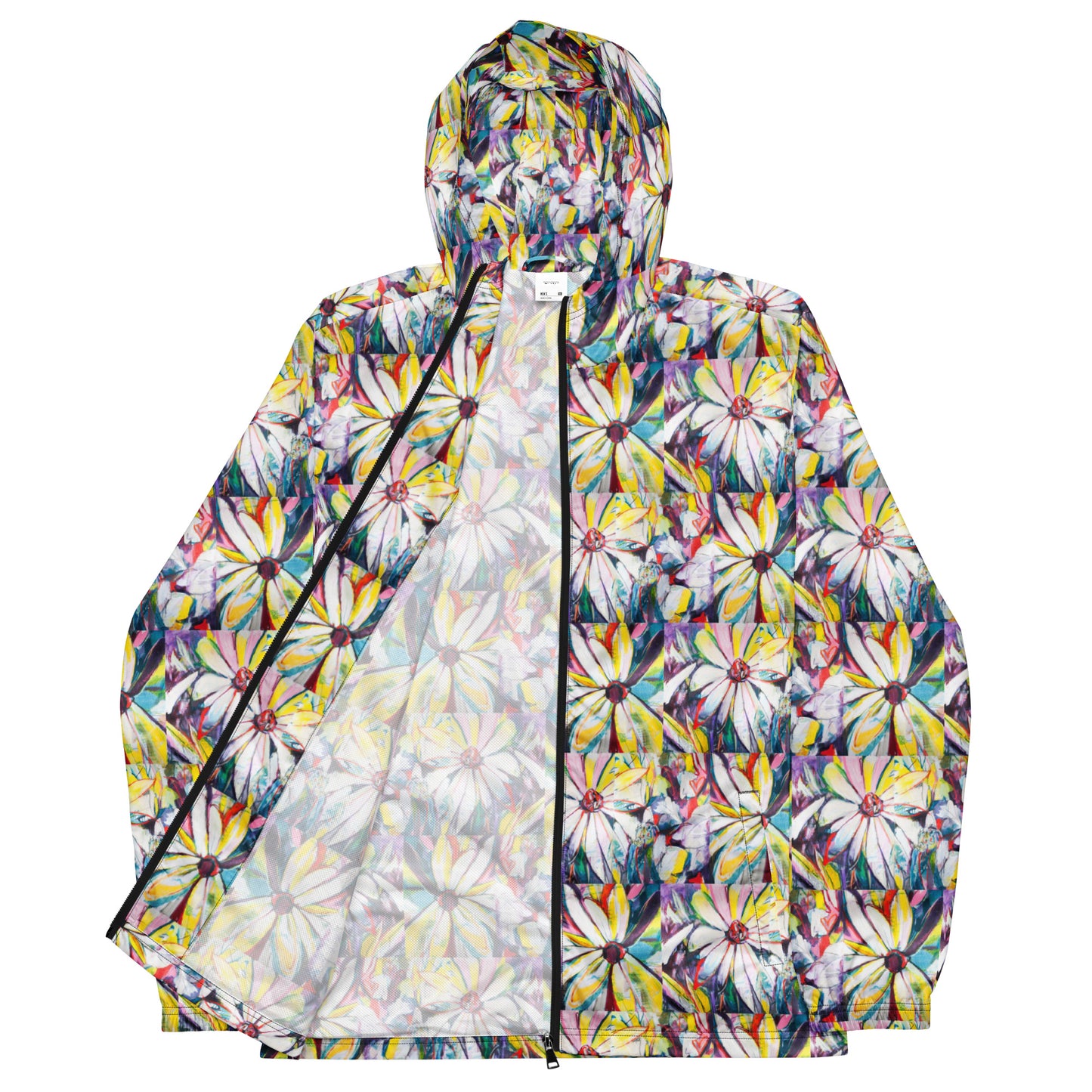 Zinnias windbreaker