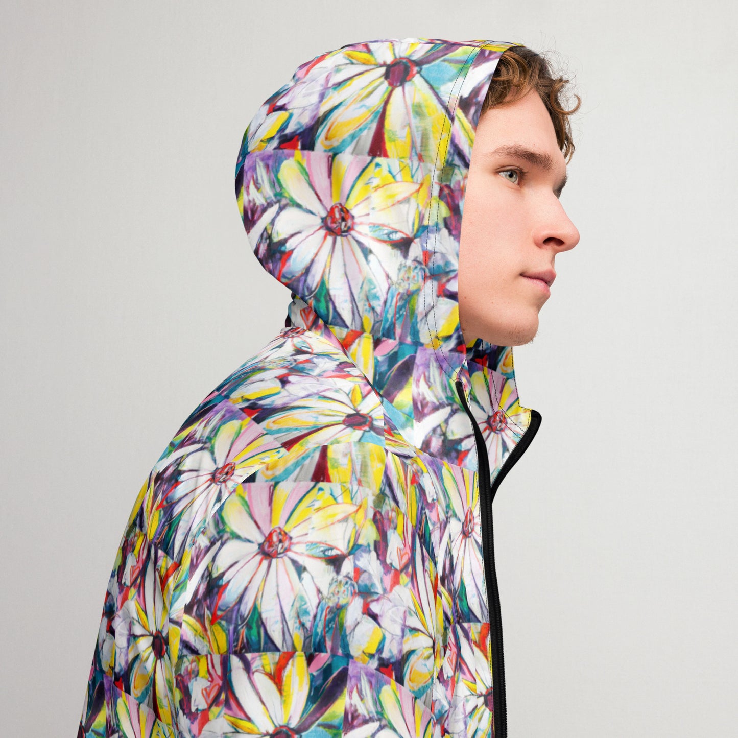 Zinnias windbreaker