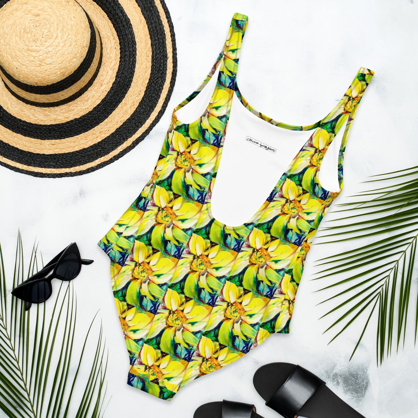 Bosco Sunflower One-Piece Swimsuit