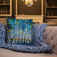 Bold Cypress Reflections Premium Pillow