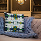 Bray Magnolia Pattern Premium Pillow