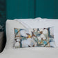 Vintage Cotton Collage Premium Pillow