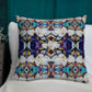 Mardi Gras Magnolia Pattern Premium Pillow