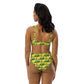 Bosco Sunflower Recycled high-waisted bikini