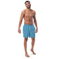 Blue Shrimp Men's swim trunks