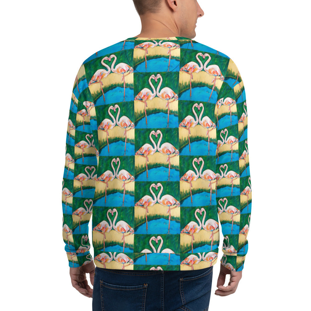 Flamingo Oasis Unisex Sweatshirt