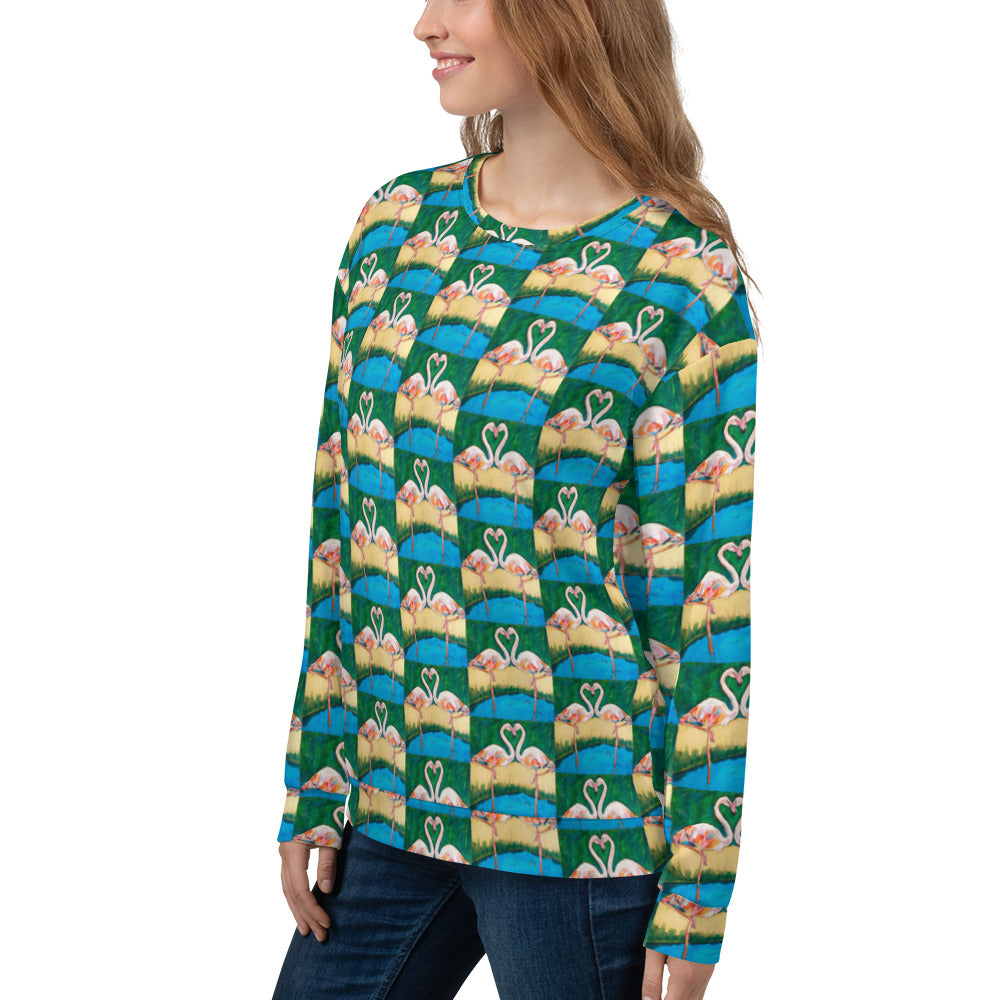 Flamingo Oasis Unisex Sweatshirt