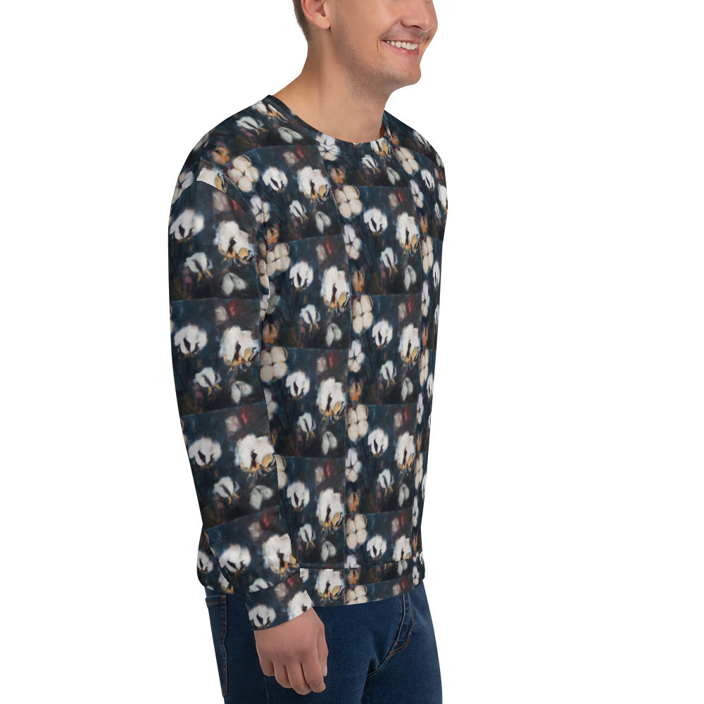 Cotton at Night Unisex Sweatshirt