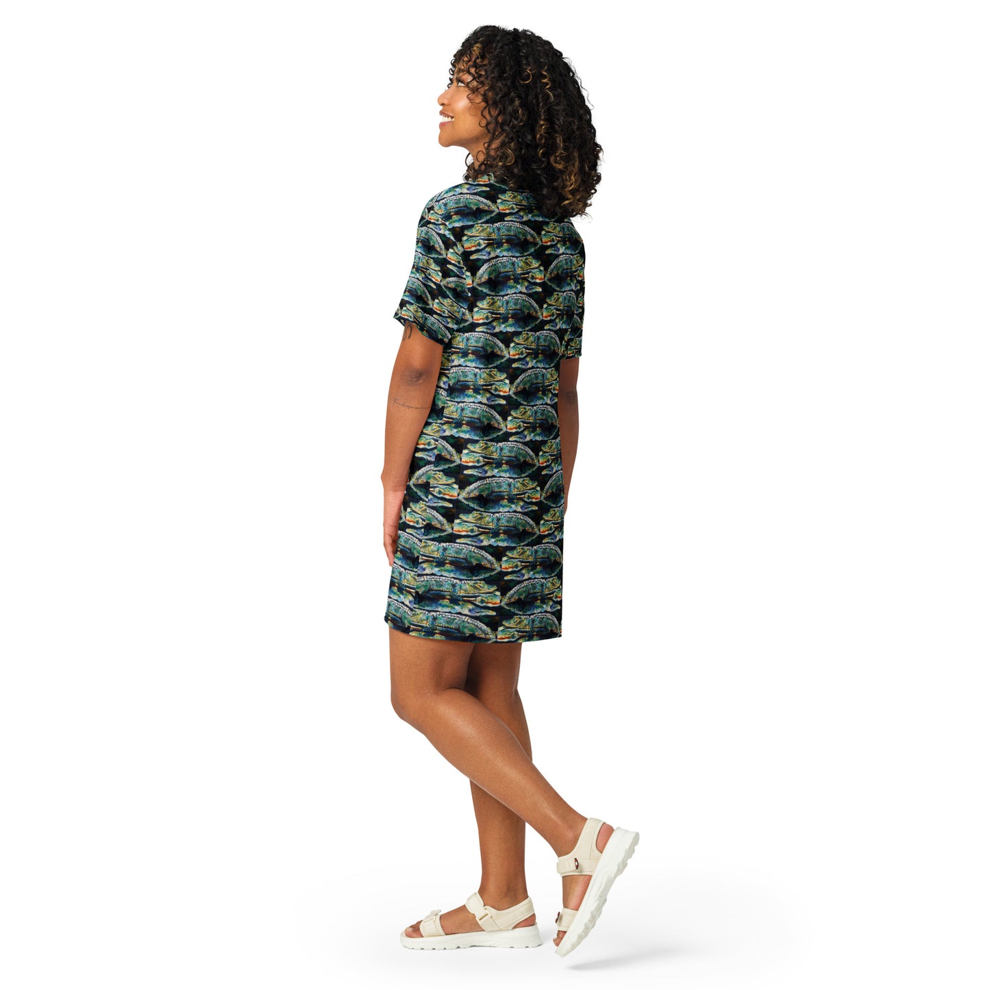 Gator Reflections T-shirt dress