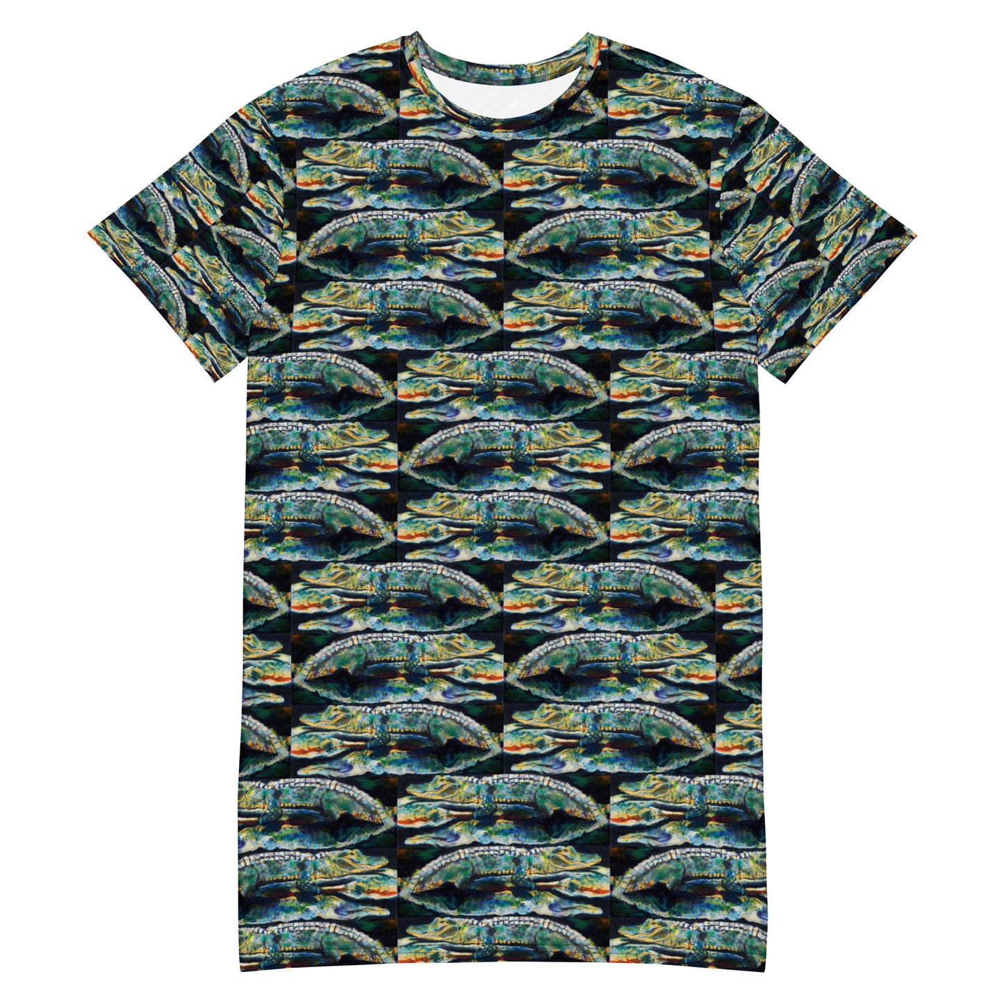 Gator Reflections T-shirt dress