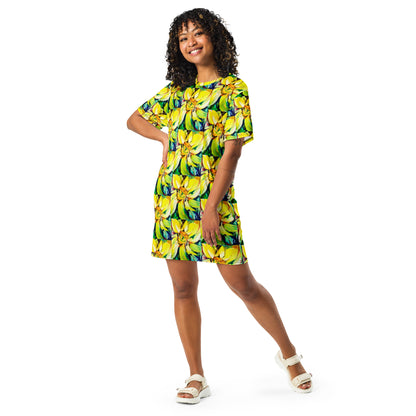 Bosco Sunflower T-shirt dress