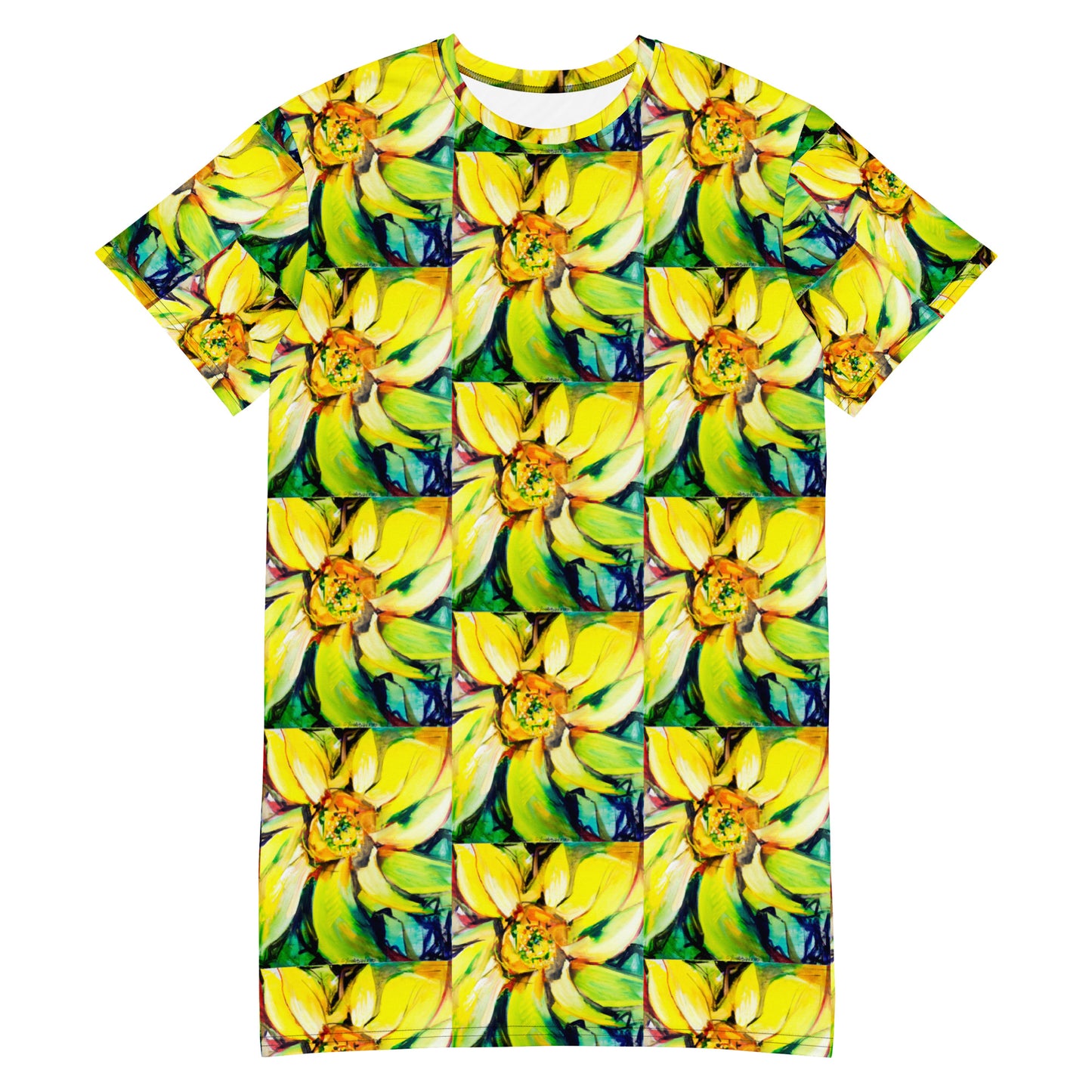 Bosco Sunflower T-shirt dress
