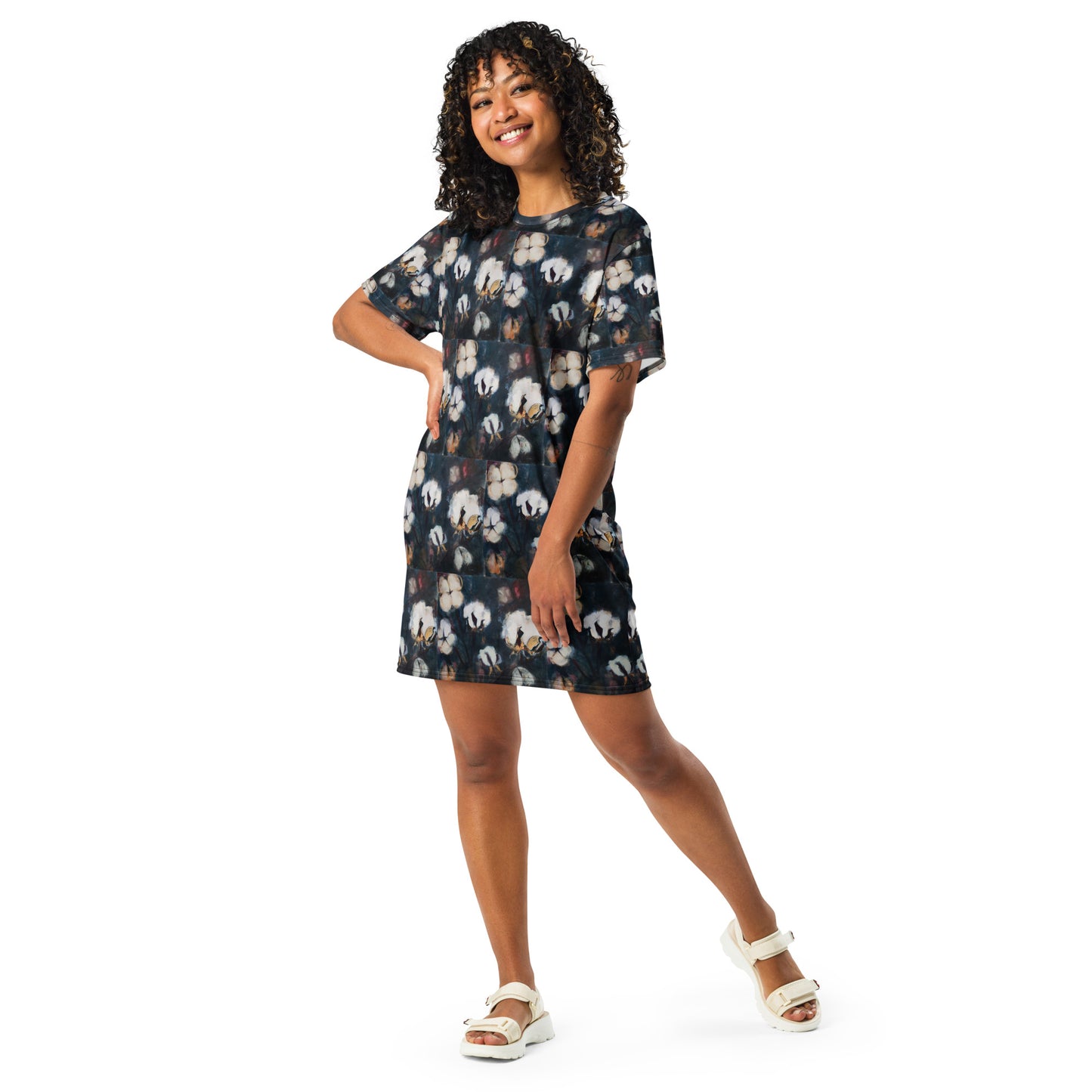 Cotton at Night T-shirt dress