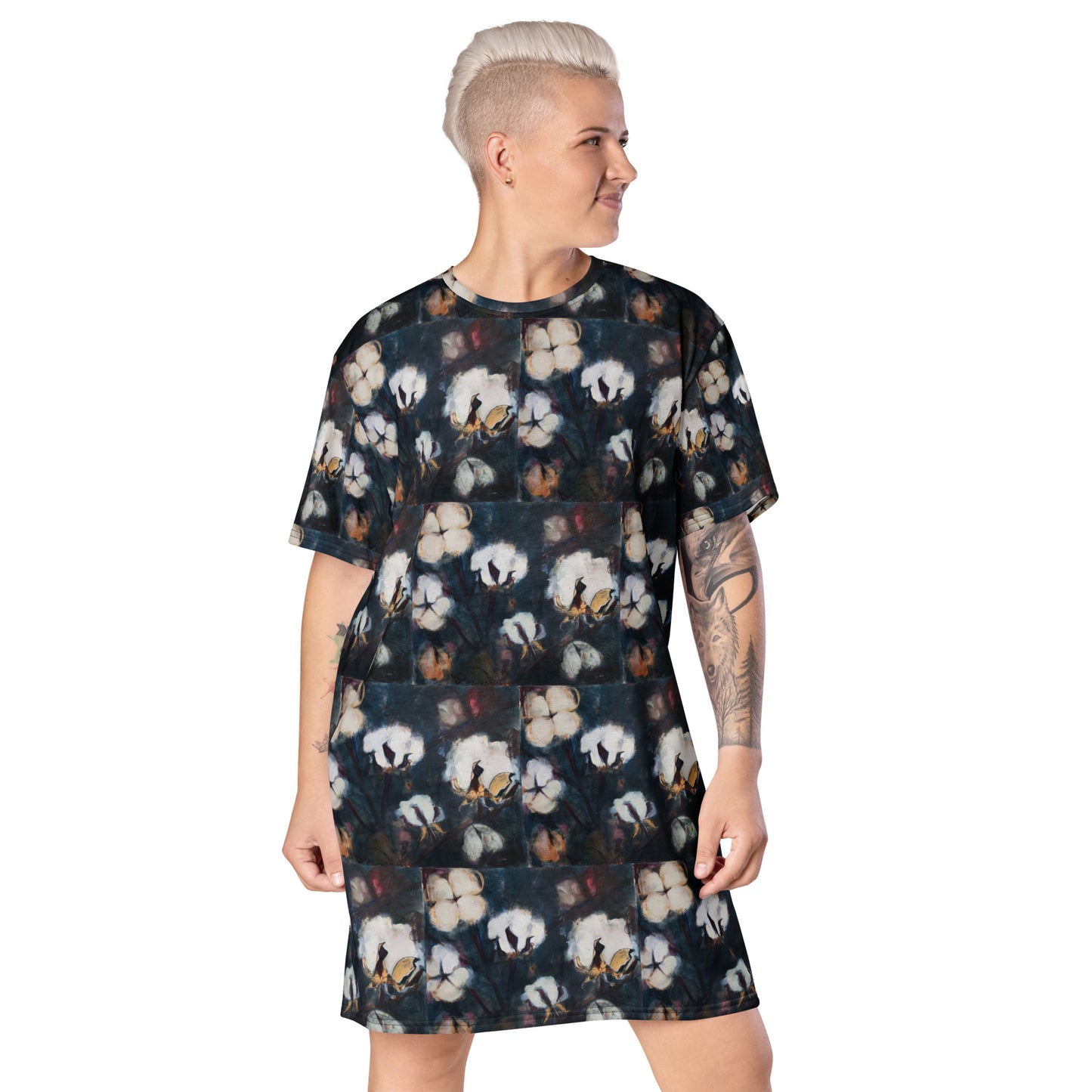 Cotton at Night T-shirt dress