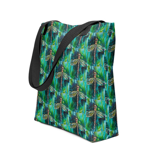 Green Dragonfly  Tote bag