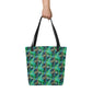 Green Dragonfly  Tote bag