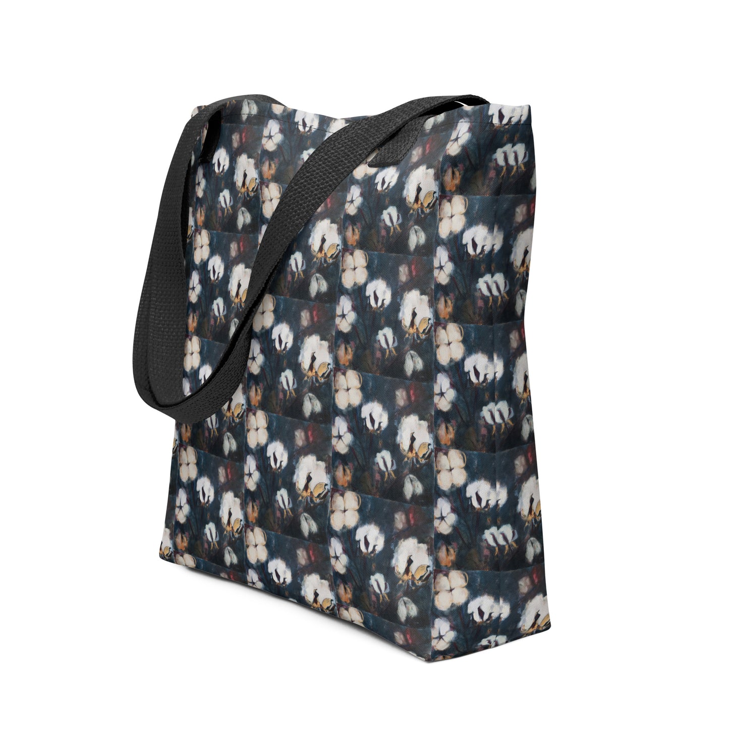 Cotton at Night Tote bag