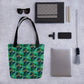 Green Dragonfly  Tote bag