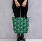 Green Dragonfly  Tote bag