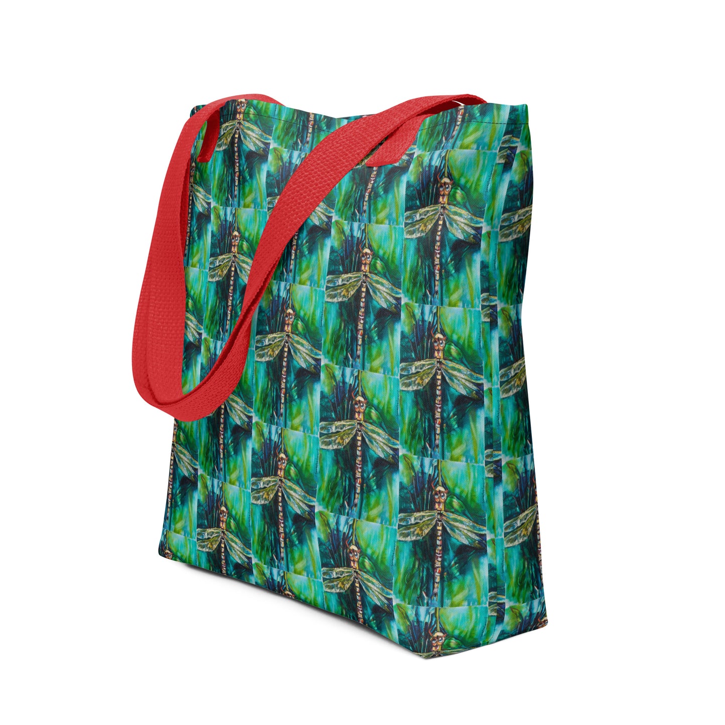 Green Dragonfly  Tote bag