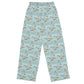 Gracious Cotton All-over print unisex wide-leg pants