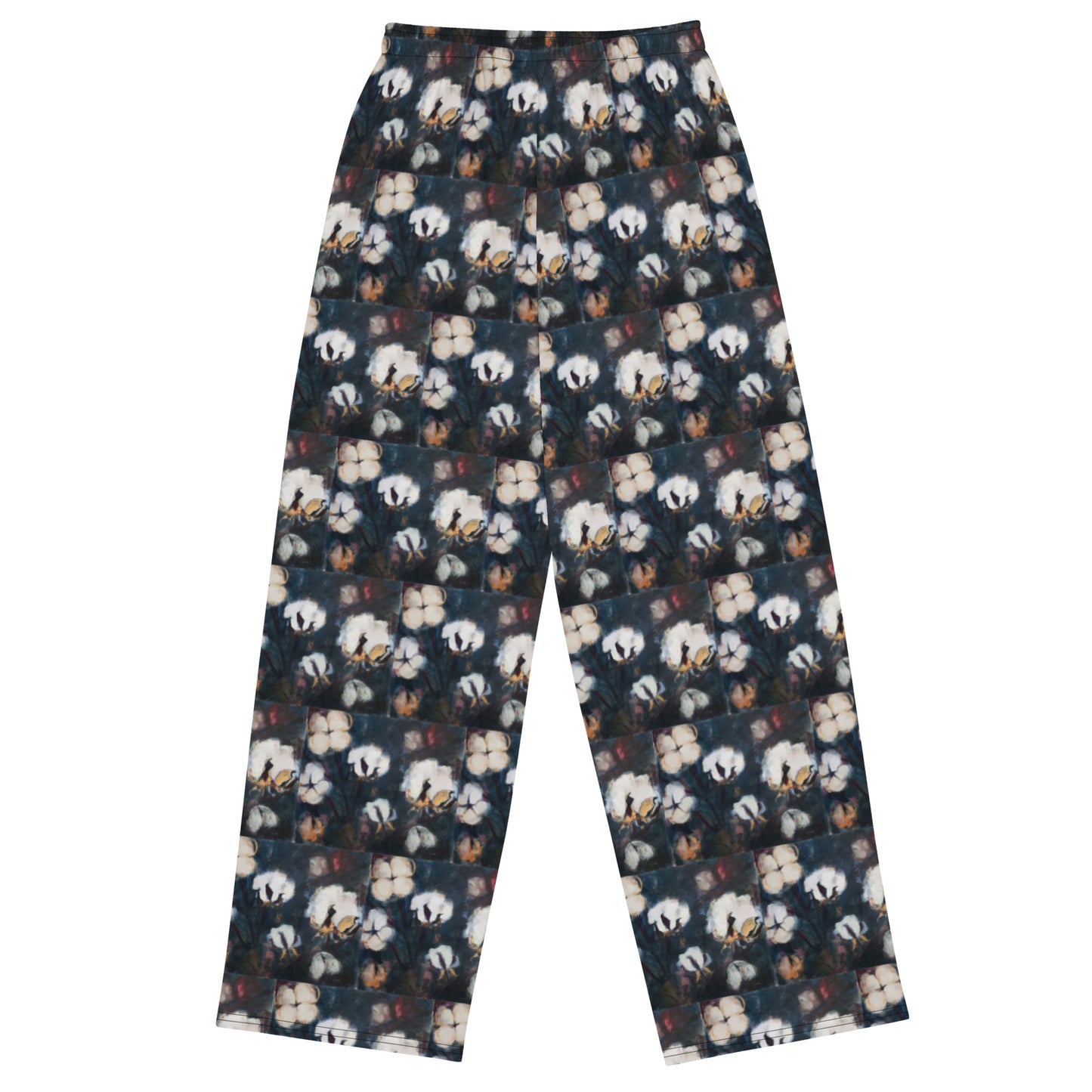 Cotton at Night All-over print unisex wide-leg pants