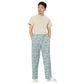 Gracious Cotton All-over print unisex wide-leg pants