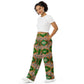 Tiger Reflections All-over print unisex wide-leg pants