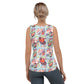 Tree of Life with Pomegranates Sublimation Cut & Sew Tank Top