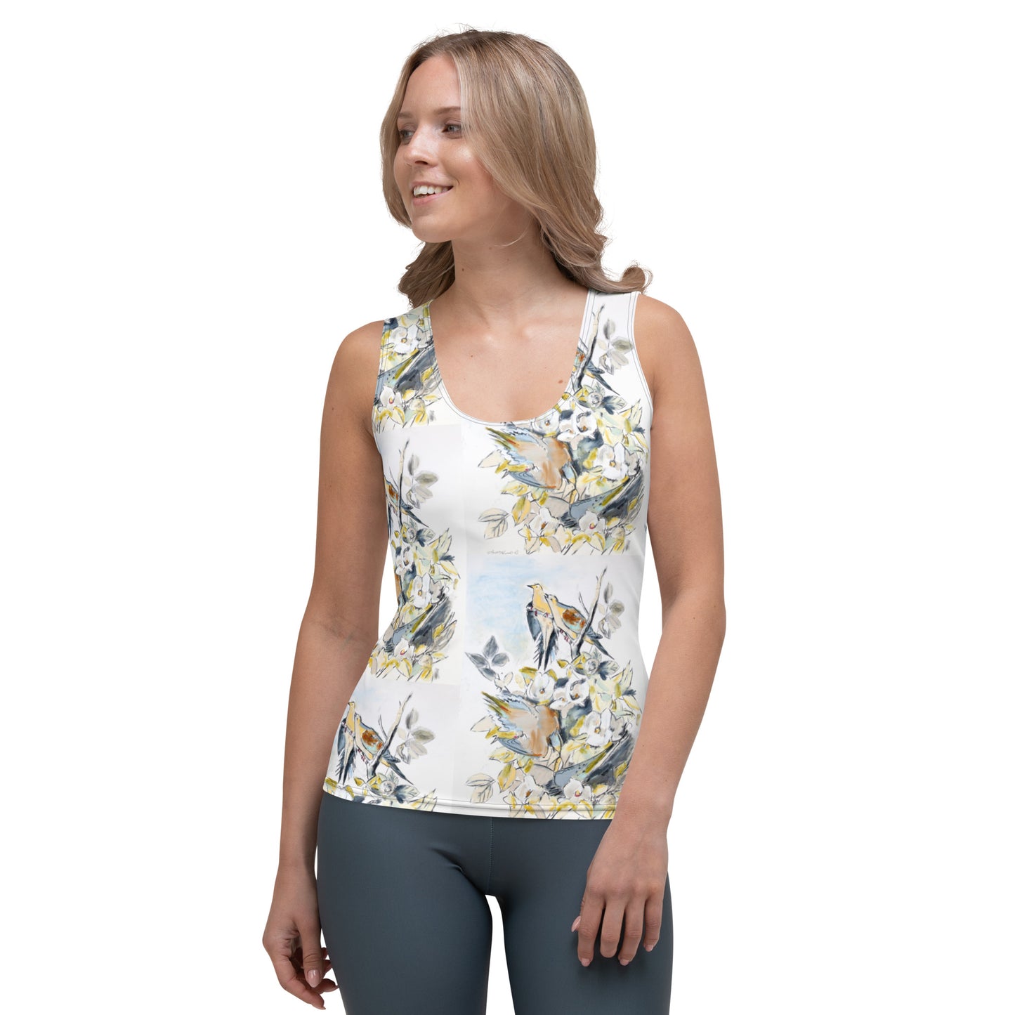 Mourning Doves Sublimation Cut & Sew Tank Top