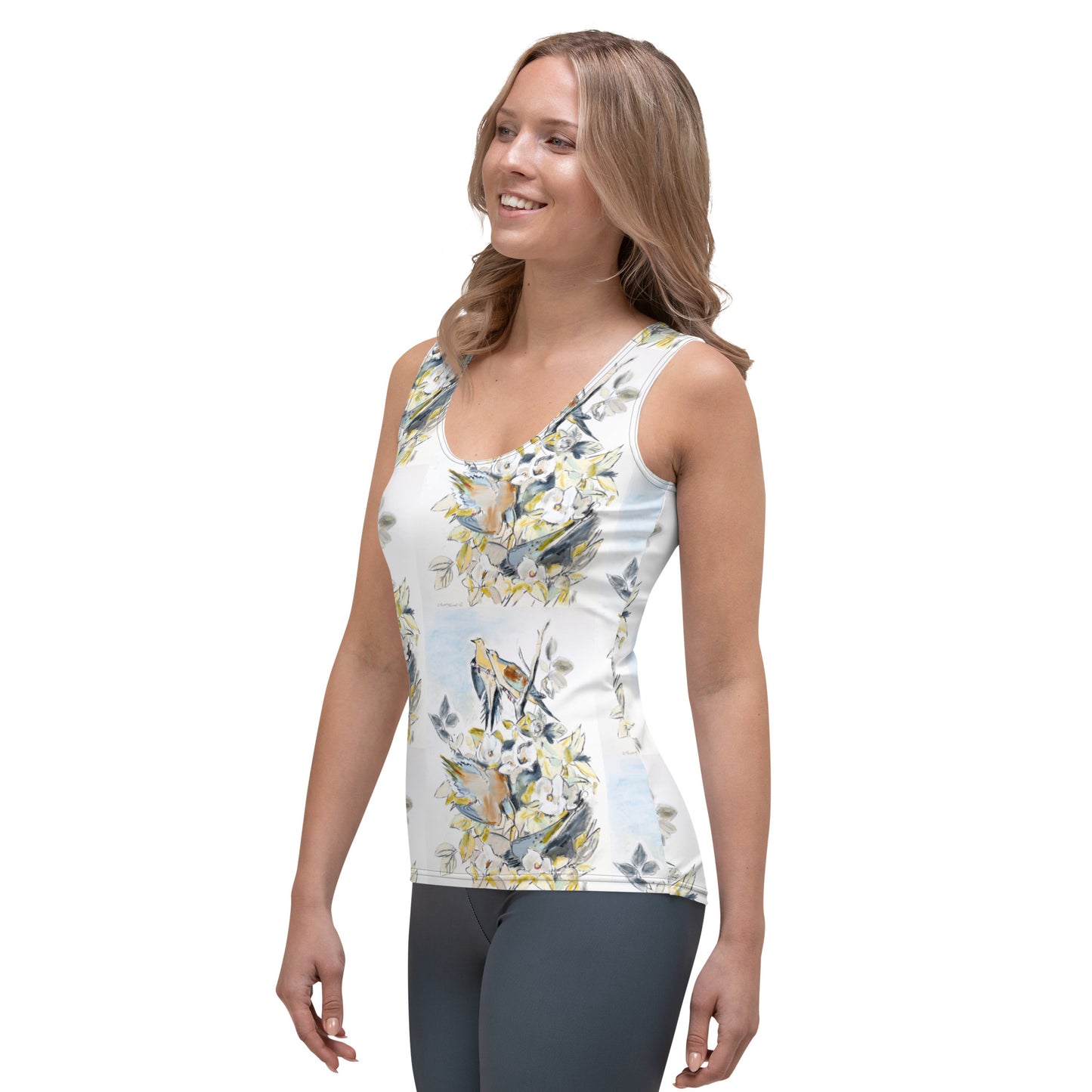 Mourning Doves Sublimation Cut & Sew Tank Top