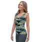Psychedelic Gator Sublimation Cut & Sew Tank Top